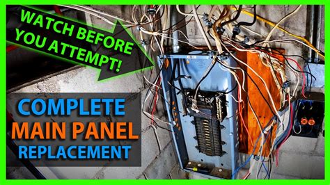 how to upgrade electrical box|main electrical panel replacement cost.